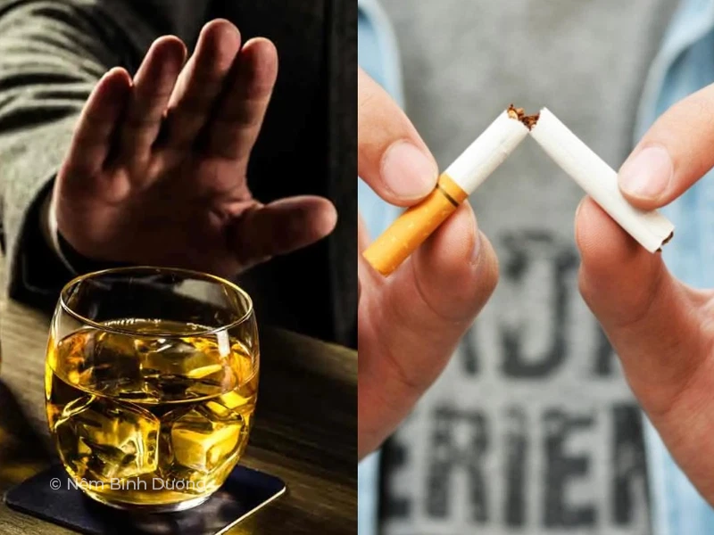 Tránh xa rượu bia và các chất kích thích để có giấc ngủ ngon hơn