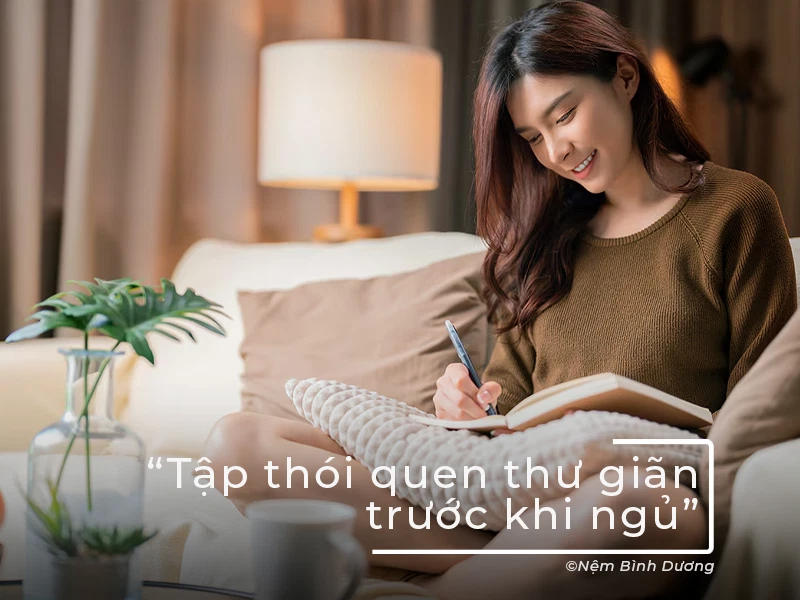 Cách giảm căng thẳng để ngủ ngon