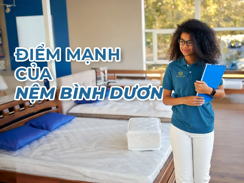 Điểm mạnh của Nệm Bình Dương