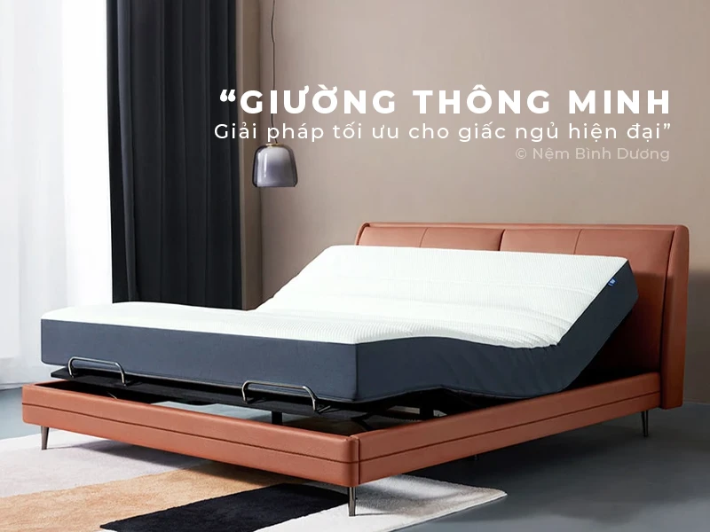 Giường thông minh giải pháp cho giấc ngủ hiện đại