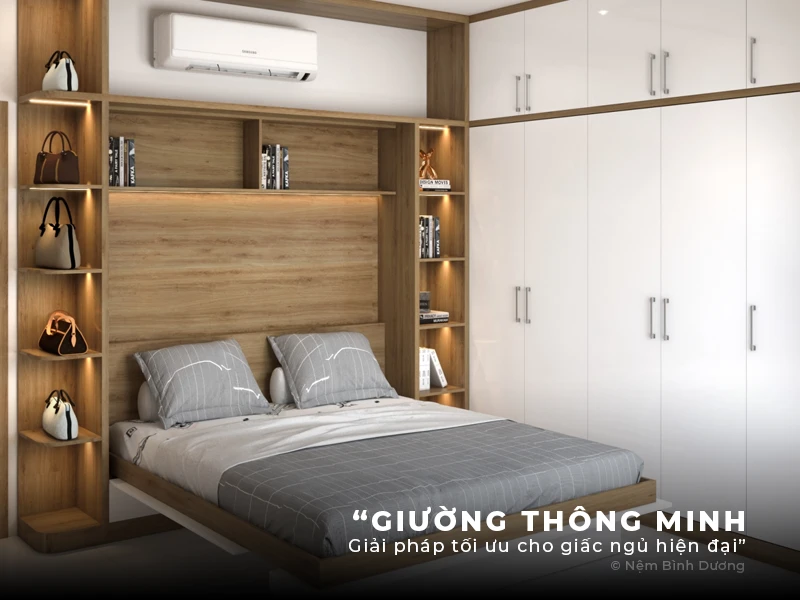 Giường thông minh - Giải pháp tối ưu cho giấc ngủ hiện đại Giường thông minh giải pháp cho giấc ngủ hiện đại