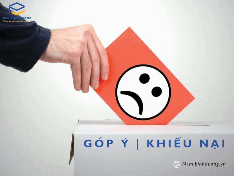 Góp ý & Khiếu nại - Nệm Bình Dương