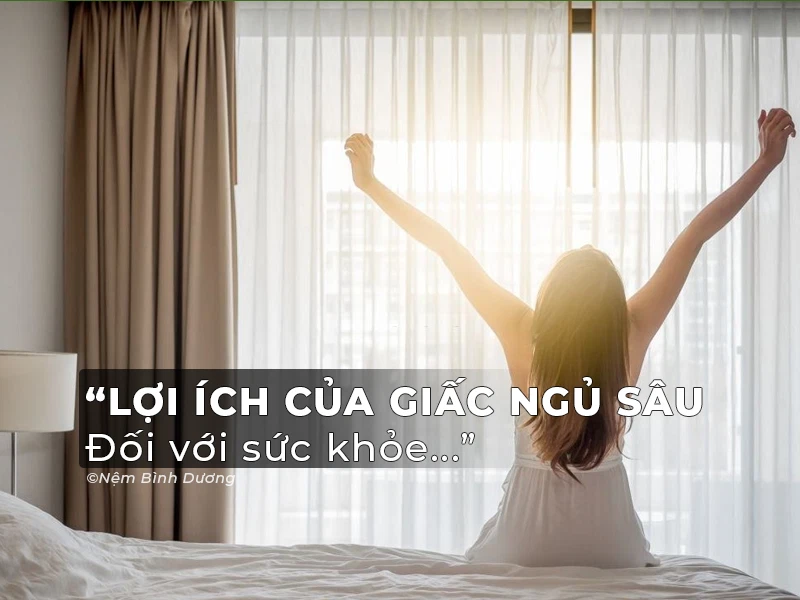 Lợi ích của giấc ngủ sâu đối với sức khỏe