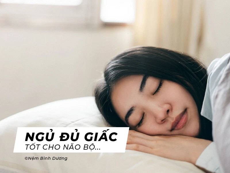 Ngủ đủ giấc tốt cho não bộ Ngủ đủ giấc tốt cho não bộ