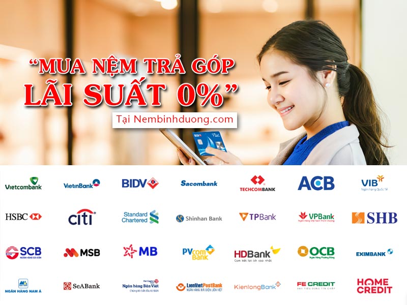 Mua nệm trả góp - Nệm Bình Dương