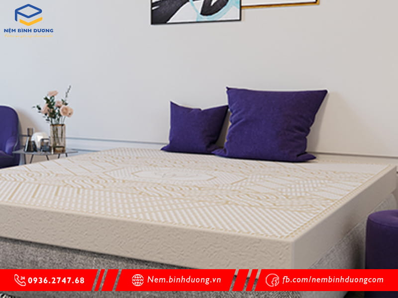 Nệm cao su Kim Cương 5'Zone Aloelux - Nệm Bình Dương