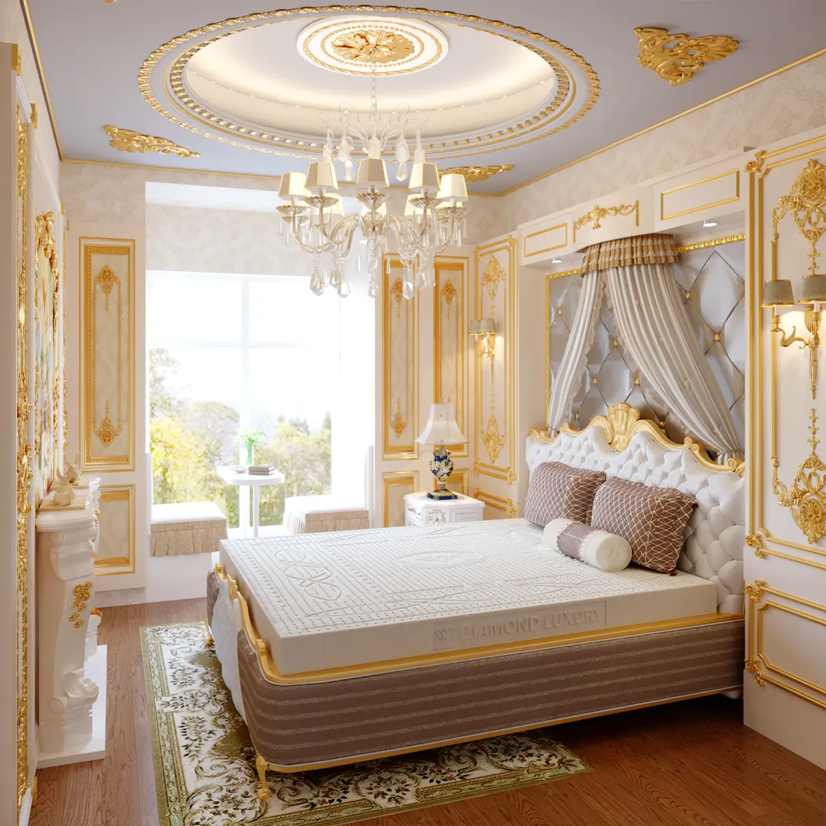 Nệm cao su Kim Cương Diamond Luxury