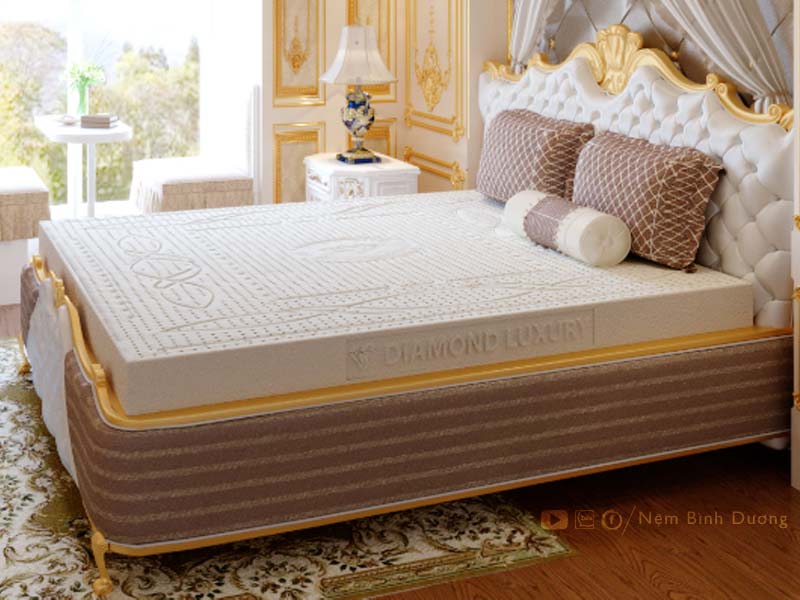 Nệm cao su Kim Cương Diamond Luxury - Nệm Bình Dương