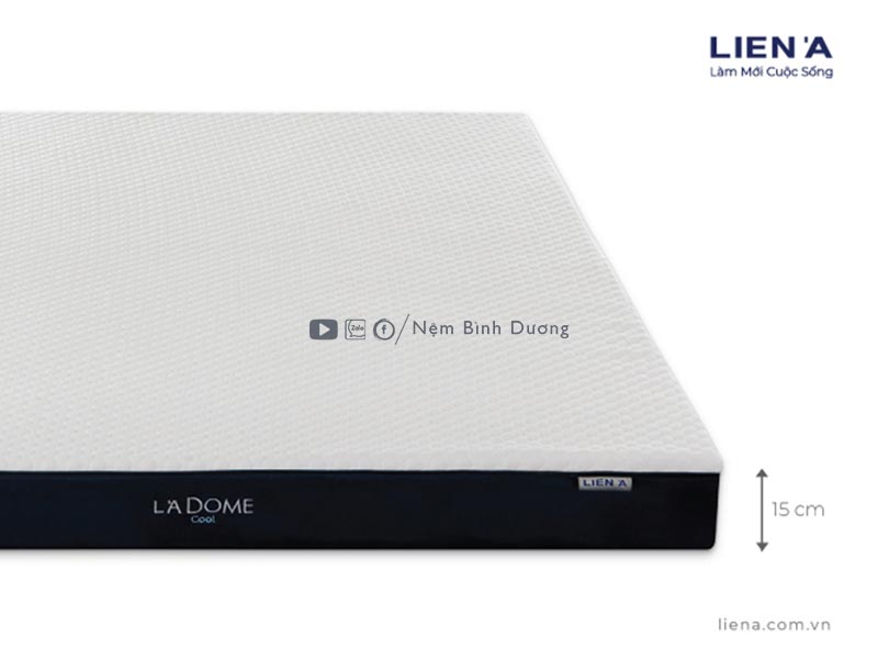 Nệm cao su Liên Á LA Dome Cool