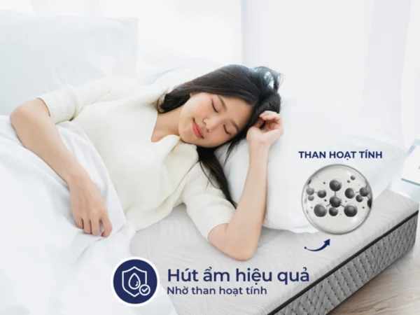 Nệm cao su Liên Á L'A Dome Grey