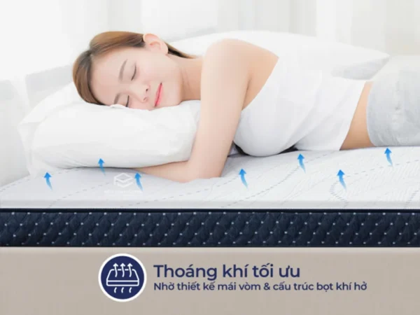 Nệm cao su Liên Á LA Dome Premium