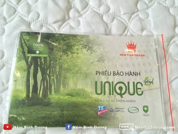 Nệm cao su Vạn Thành Unique
