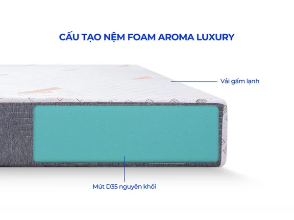 Nệm foam Aroma Luxury Plus
