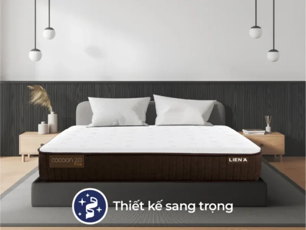 Nệm lò xo túi Liên Á Cocoon 2.0 Firm