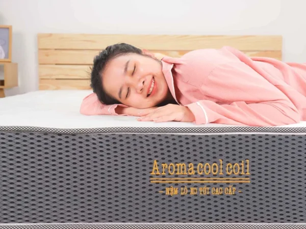 Nệm lò xo túi Aroma CoolCoil 2 Viền