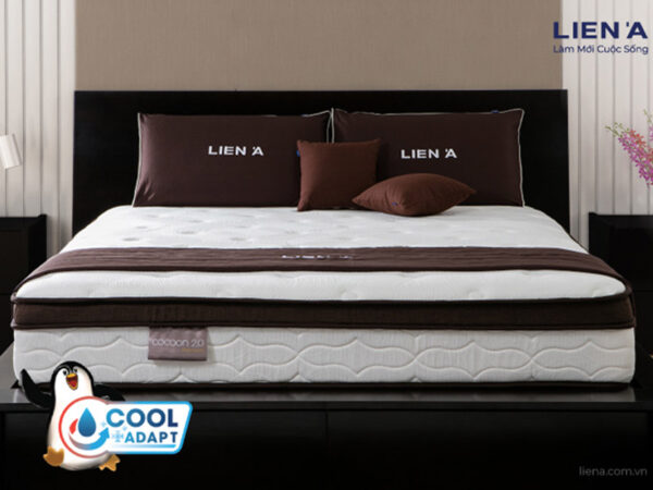 Nệm lò xo túi Liên Á Cocoon 2.0 Premium - Nệm Bình Dương