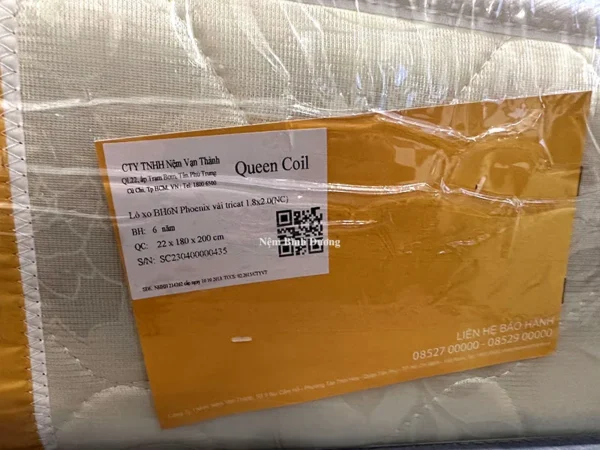 Nệm lò xo Vạn Thành Phoenix