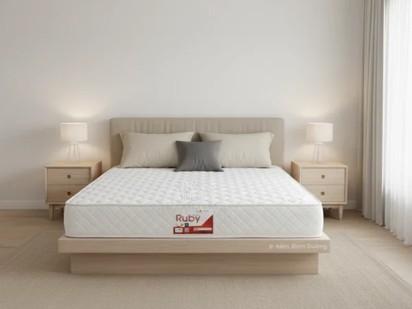 Nệm lò xo túi Vạn Thành Ruby