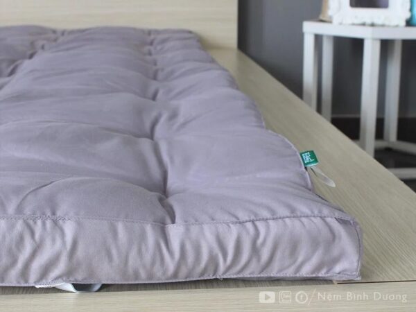 Topper Edena màu xám - Nệm Bình Dương