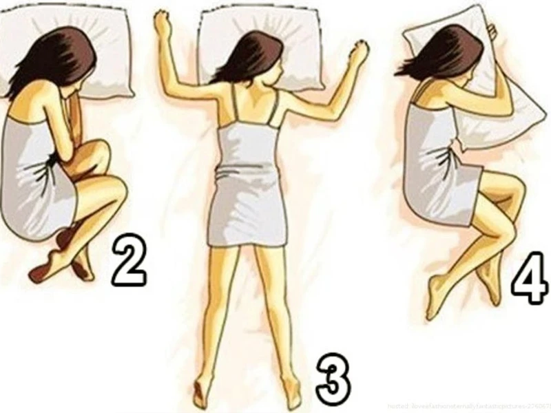 Tư thế ngủ tốt cho sức khỏe